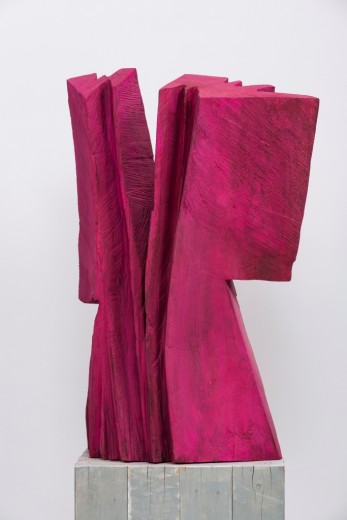 Jan Koblasa, Couple, wood, height 78 cm, 2013