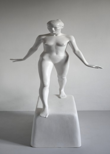 Venuše, 2016, polyesterová pryskyřice, výška 85 cm